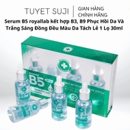 Royallab B5 Serum combines B3, B9 to Restore Skin and Brighten Even Skin Tone Separately 1 Bottle of