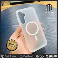 CASE SAMSUNG GALAXY A15 / A25 / A35 / A55 / A06 / A16 / A36 / A56 CASE MAGSAFE MATTE CLEAR ORIGINAL 