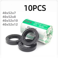10PCS 40*52*10 skeleton oil seal 40x52x8 40-52-12 40.52.7 threaded oil seal sealing ring