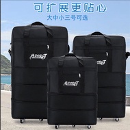 ~~~High-End Thickened Waterproof Fabric Oxford Cloth Universal Wheel Duffel Bag 158 Air Consignment 