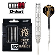 ONE80 STEEL TIP DART - 25G (AGS) BTB 90% VHD TUNGSTEN STEEL DARTS (ARROW DARTS)
