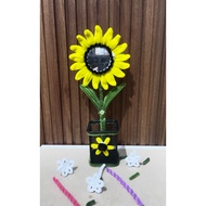 Newest and pipe cleaner wool wire glass pencil cases