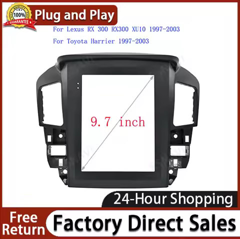 9.7 Inch Fascias For Lexus RX300 Harrier 1997-2003 Car Radio Android Stereo Player Head Unit 2 Din P