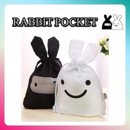 Cute Rabbit Storage Bag Pocket Save Space Store Sex Toy Books Pouch Beg Penyimpan Simpan Pemainan De