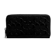 กระเป๋าสตางค์ COACH F58113 ACCORDION WALLET (BLK) COACH