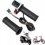 Universal Throttle Grip Handlebar with LED Display for Electric Scooters