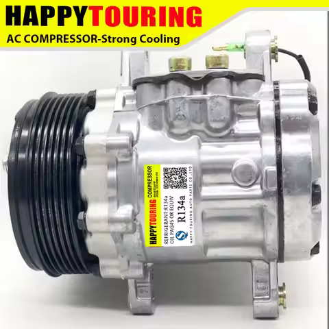 SD7B10 7b10 AC A/C Compressor for Sanden 7176 7186 6GR SD7B10 Swing Mount 7001-7250