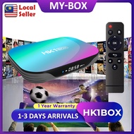 New HK1 BOX 4GB 128GB TVBox S905X3 Android 9.0 8K/4K 2.4G/5G WiFi Bluetooth Smart Android Box Media Player IPTV Malaysia My-box