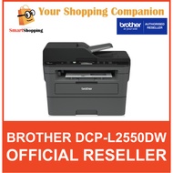 (Original) Brother Printer DCP-L2550DW 2550DW 3-in-1 Monochrome Laser Multi-Function Centre with Aut