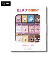 Bộ 3 bảng phấn mắt Dunkin Donut e.l.f elf the dunkin dozen eyeshadow set siêu xinh