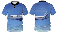 2024 New Airbus Aircraft Polo Shirt A318 A320 A350 A380 3d Print  Fully Sublimated Polo Shirt Size X