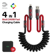 Mfish 240W 4-in-1 VIII Generation Cable Color Changing RGB Led Modul Design | Super Convenient 4-in-