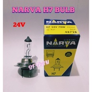 H7 BULB NARVA LORRY HALOGEN LAMP H7 24V 70W