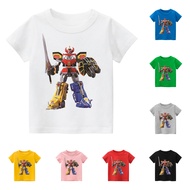 Áo thun trẻ em ROBOT 8 màu áo đầy đủ size có big size áo thun cho bé Cotton King Cotton
