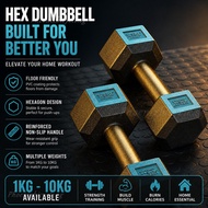 SG Prepare inventory PHO Dumbbell Training Dumbbell Neoprene Rubber 10/20/30/40kg Dumbbell Set