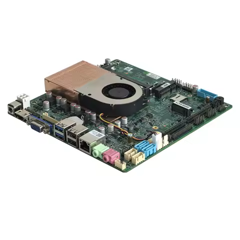 ELSKY Mini ITX Motherboard With 2/6*COM 1/2*LAN 4K 2*DDR4-64G Support Comet Lake 10th Gen Core I3 I5