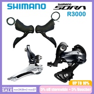 Shimano SORA R3000 Groupset 2x9 Speed Road Bike ST+FD+RD R3000 Shifter Rear Derailleur Front Deraill