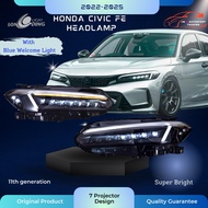 Civic Fe 7 Projector Matrix Full LED Built In Headlamp