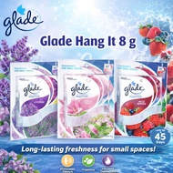 Glade Hang It Freshener 8g - Air Freshener Car/ Cupboard/