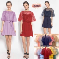 [SKC] QUEEN CAPE GLITERLY DRESS