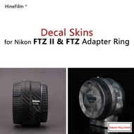 FTZ Ring Adapter Wrap Sticker para kay Nikon FTZ / FTZ II Adapter Ring Premium Decal Skin Protective