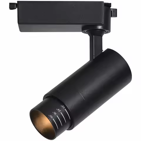 Adjustable aperture size LED ceiling light 20w/30w/35W COB spotlight variable mode track lighting ba