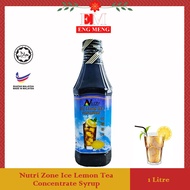 Nutri Zone Ice-Lemon Tea Concentrate 1Litre Nutri Zone 柠檬茶冰 1Litre Nutri Zone Teh Ais-Lemon 1Litre