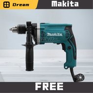 Makita Impact Drill Set blue Hammer Protable Tool Barena Drill Set Electric Drill Hand Power Drill