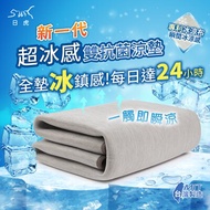 【日虎 新一代超冰感雙抗菌涼墊】台灣製 持續24小時冰鎮效果