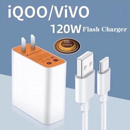120W Fast Charger USB Type C High-power Charging Adapter for X70 X80 X90 Travel Chargers