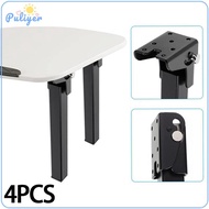 Kesoto Kaki Kaki Meja พับได้4ชิ้นขา Furniture Lipat พับได้