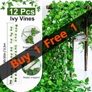 6pcs 9 Flowers Rose Vines Artificial Flowers Fake Flower Rattan Home Wedding Decoration
