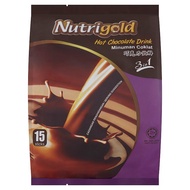 Nutrigold 3 in 1 Hot Chocolate Drink 15 Sticks x 30g