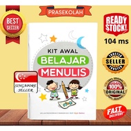 Buku Awal Belajar Menulis / Preschool Tracing Activity Book / Early Learning Activity For Kids 4, 5,
