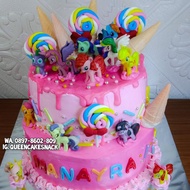 Kue Ulang Tahun Anak Little Pony 2 tingkat serpong bsd tangsel