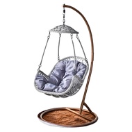 ❗แถมเบาะ❗เก้าอี้ชิงช้า Nest swing chair เก้าอี้รังนก ชิงช้ารังนก ชิงช้าแบบแขวน Outdoor furniture ชิงช้าแขวน กระเช้ารังนก หวายเทียม ทนแดด ทนฝน รับน้ำหนักได้ 200kg พร้อมส่ง