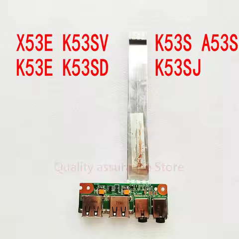 For ASUS K53 K53SV A53S X53S K53S K53SD P53S P53Sj K53E X53E A53E USB Jack Board