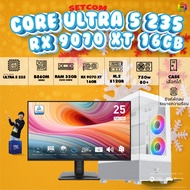 SETCOM+MONITOR BONMECOM2 ครบเซ็ตพร้อมจอ / INTEL CPU CORE ULTRA 5 235 /  RX 9070 XT 16GB / Case เลือก