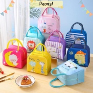 PDONY Cartoon Lunch Bag,  Cloth Thermal Bag Insulated Lunch Box Bags, Portable Lunch Box Accessories Tote Food Small Cooler Bag