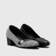 Adorableprojects - Lucetta Heels Black - Heels Chunky Heels Pointed Toe Heels Medium Heels