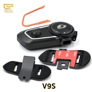 หูฟังติดหมวกกันน็อค VIMOTO บลูทูธติดหมวก ชุดหูฟังหมวกกันน็อค V8s/V9s เชื่อมต่ออินเตอร์คอมได้ แบตอึดใ