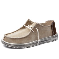 Casual shoes Large Size Canvas Loafers men casual shoes Driving shoes Lightweight DZS9