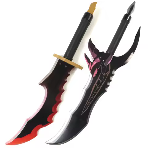 Solo Anime Leveling Kanata Sword Mizushino Shun Cosplay Prop Accessories Knife Wooden Japanese Katan