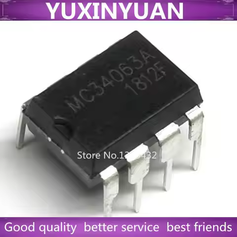 1PCS MC34063A MCP41010-I/P MCP4822-E/P MIP2H2 MN3008 MN3102 MN3207 NCP1271P65G 1271P65 NE5230N NE555