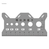 EC Precisions Screw Gauges Screw Measurement for Measuring 4mm 5mm 6mm 8mm 10mm Size