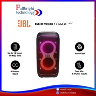 JBL PartyBox stage 320 ลำโพง 2×6.5 นิ้ว ทวีตเตอร์ 2 x 1 นิ้ว 240 วัตต์ แบต 18 ชม. As the Picture One