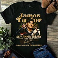 James Taylor 55Th Anniversary Signature Gift Retro Tshirt