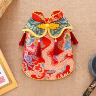 TOP PAW PET Dog Cat New Year Clothes Female CNY Dog Clothes Dog Clothes CNY Cat Clothes Shirt Baju K