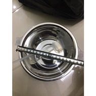 High quality stainless steel wine chiller bowl, wine chiller with spoon