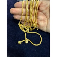 Gelang Pandora Klip Cylinder Emas 916 Tulen